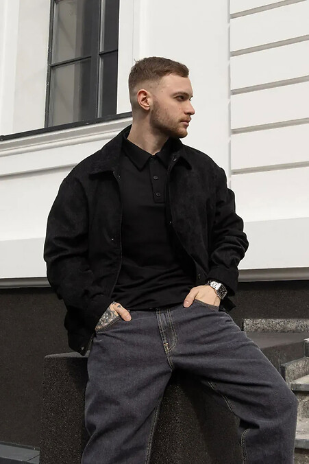 Herren-Snoodjacke, schwarz - #8031496