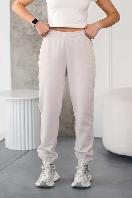 Спортивные штаны женские демисезонные трикотажные Jogger Sport - #8034503
