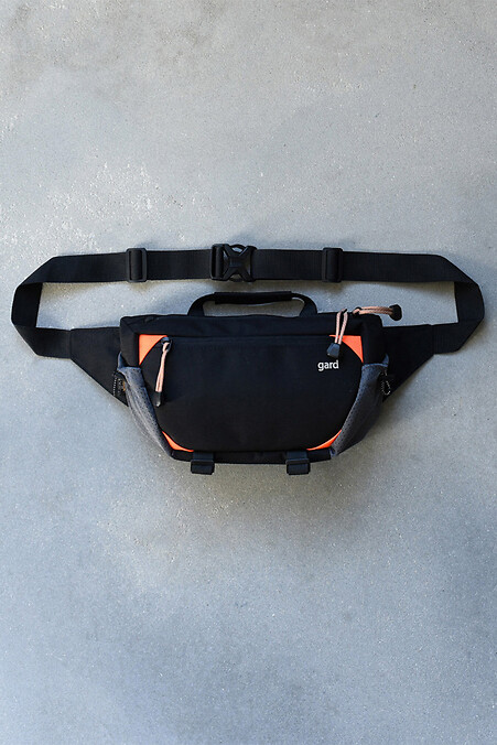 Tasche LANG | schwarz/orange 2/22. Gürteltaschen. Farbe: das schwarze. #8038508