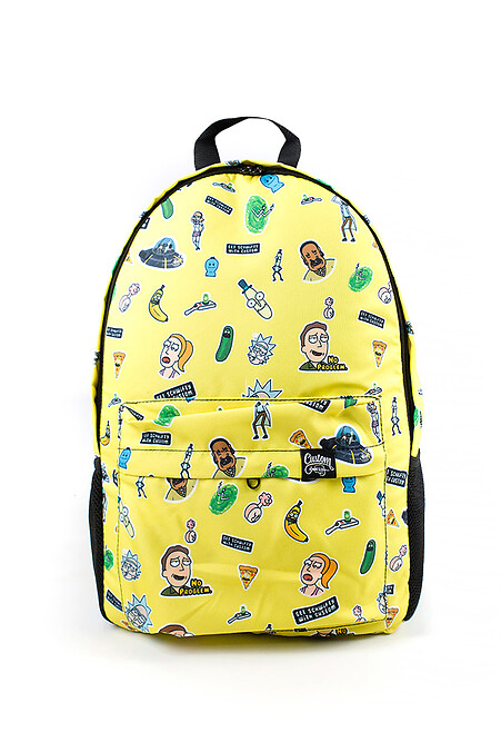 Backpack Duo 2.0 Rick and Morty Yellow. Backpacks. Color: yellow. #8025514