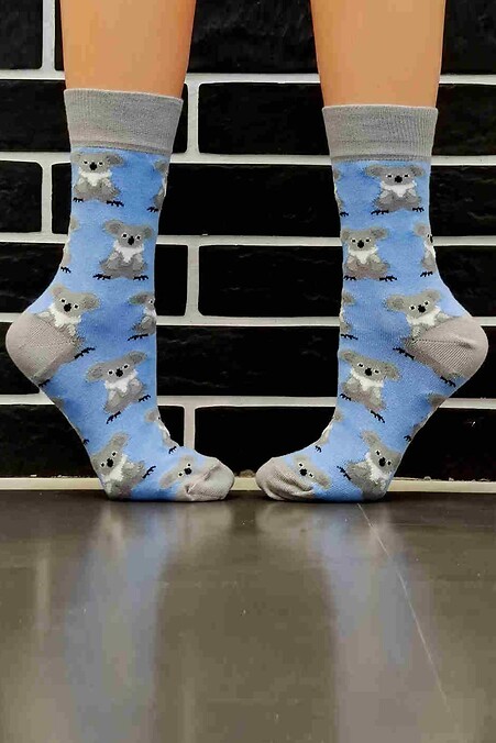 Носки Eucalypt (коала). Гольфы, носки. Цвет: синий. #8024515