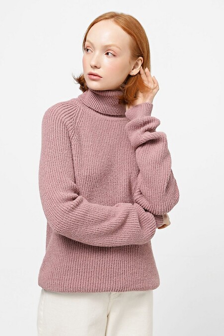 Sweter Marsala. Kurtki i swetry. Kolor: purpurowy. #4038517