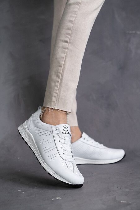 Female sneakers. Sneakers. Color: white. #8018517