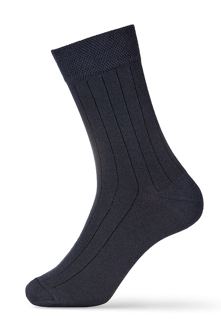 Herrensocken „Lux-line“, dunkelgrau - #2401524