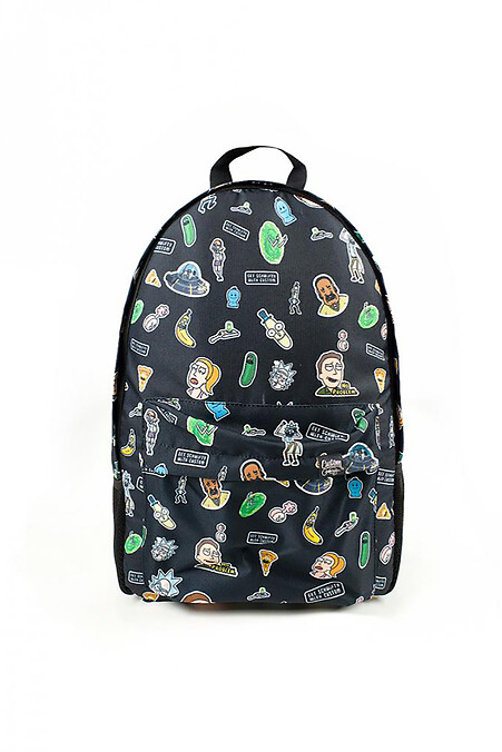 Backpack Duo 2.0 Rick and Morty Black. Backpacks. Color: black. #8025532