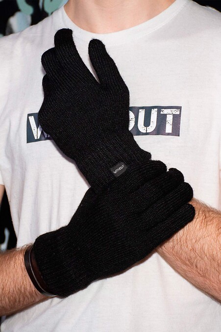Czarne rękawiczki - #8042533