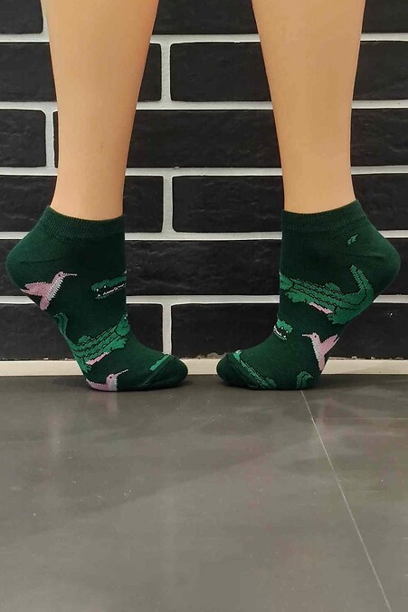 Носки “ELGATO”. Гольфы, носки. Цвет: зеленый. #8024538