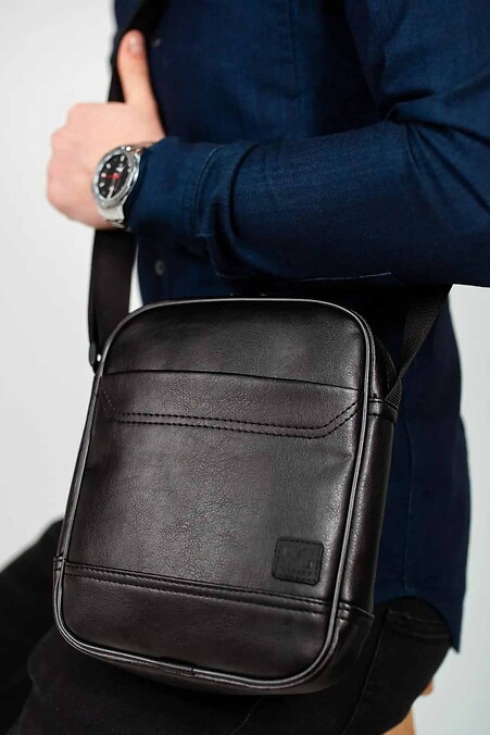 Shoulder bag, messenger. Crossbody. Color: black. #8015543