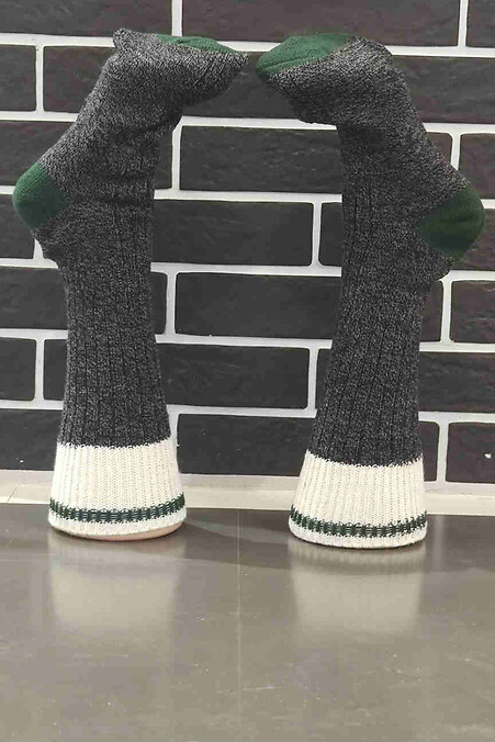 Шкарпетки “Dark”. Гольфи, шкарпетки. Колір: сірий. #8024556
