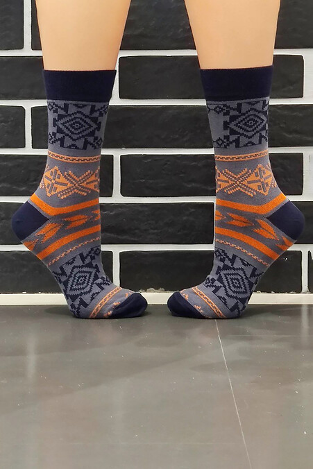 Шкарпетки Ornament. Гольфи, шкарпетки. Колір: сірий. #8024568