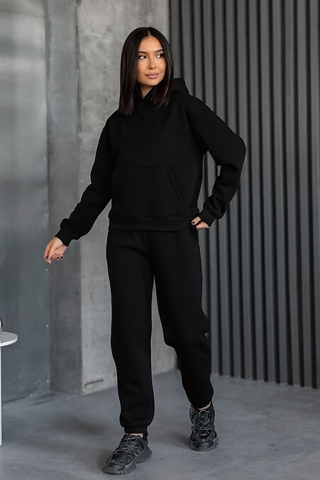 Women's Winter Tracksuit TMV Oversize Black - #8034595