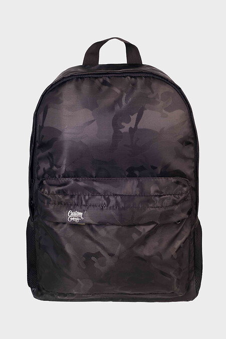 Backpack Custom Wear Duo Black camo. Backpacks. Color: black. #8025600