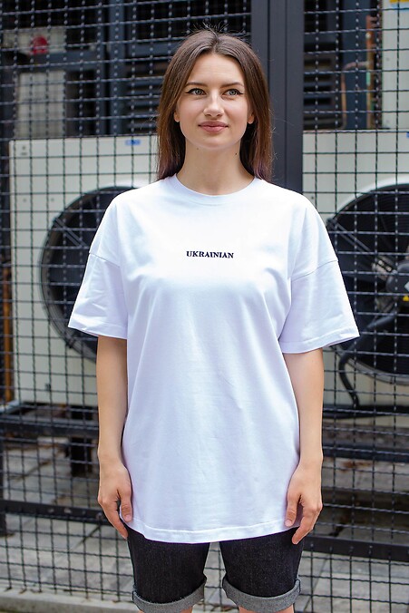 Oversized T-shirt Ukrainian - #8048601