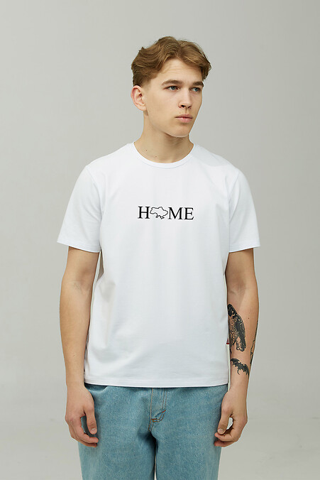Мужская футболка HOME_ukr - #9000601