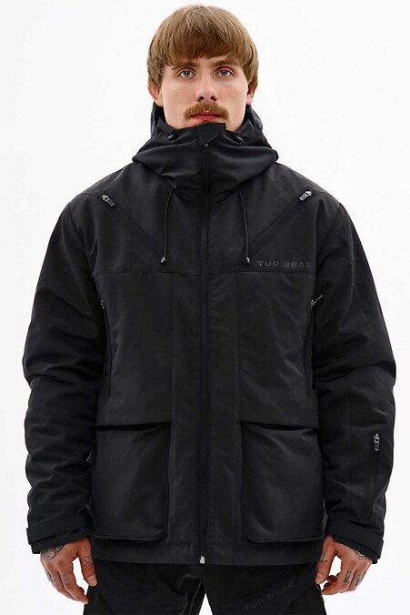 Halbsaison-Parka-Transformer „Raider 2.0“, schwarz. Oberbekleidung. Farbe: das schwarze. #8037606