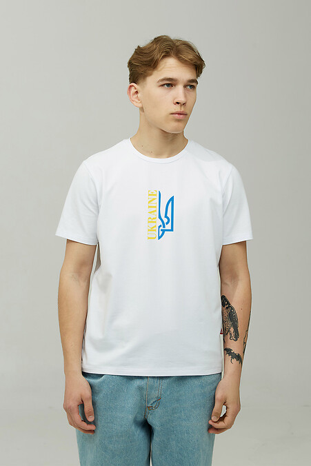Man's T-shirt Ukraine_тризуб - #9000622