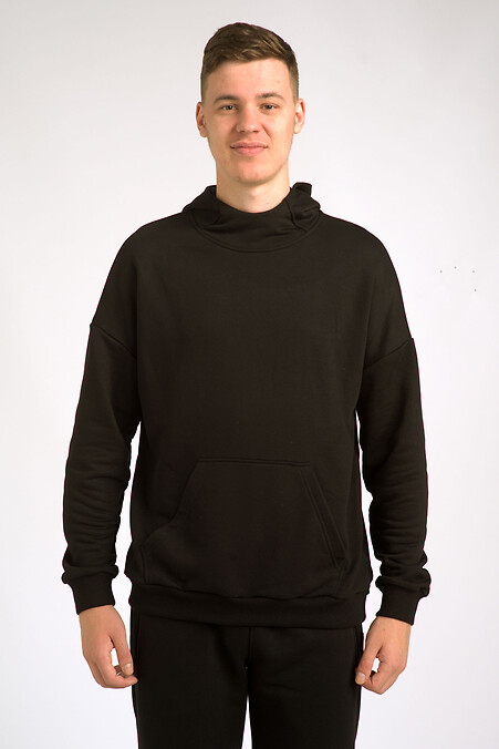 Bluza z kapturem oversize Black - #8025625