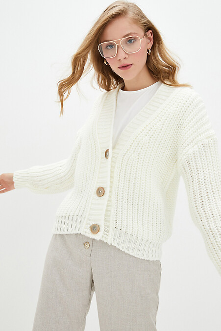 Kurtka Vintage. Kurtki i swetry. Kolor: biały. #4037654