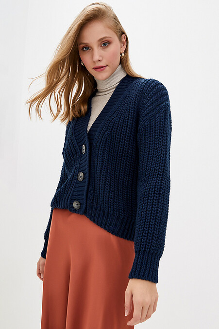 Kurtka Vintage. Kurtki i swetry. Kolor: niebieski. #4037655