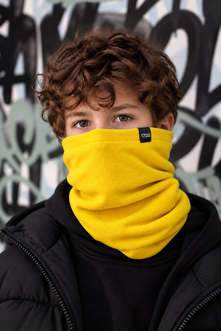 Дитячий Флісовий Баф Для Хлопчика Without Frost Yellow - #8056692