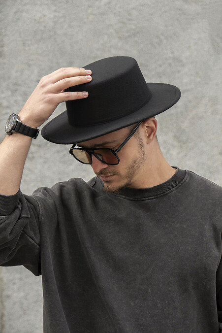 Men's Hat Walter Basic Black - #8049704