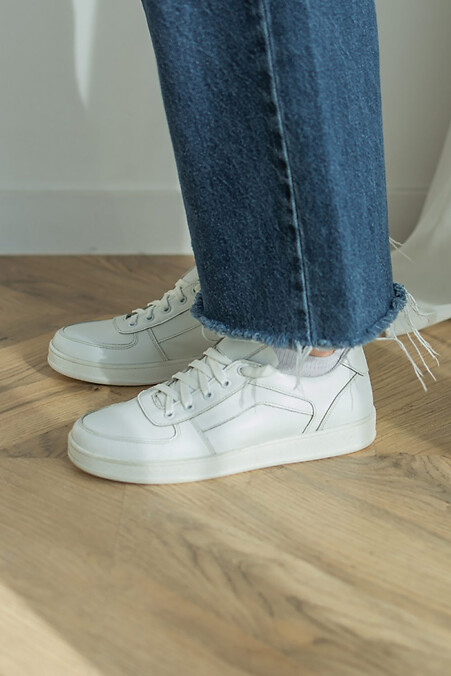 White leather sneakers - #4205707