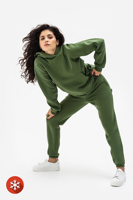 Insulated suit MILLI. Sportswear. Color: green. #3034712