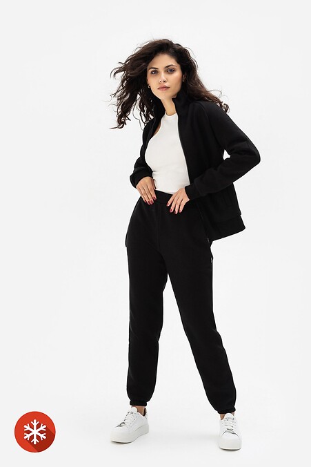 Isolierter Anzug MILLI-1. Sportbekleidung. Farbe: das schwarze. #3034714