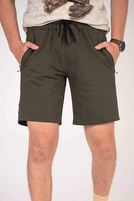 Men's shorts khaki Clirik - #8025720