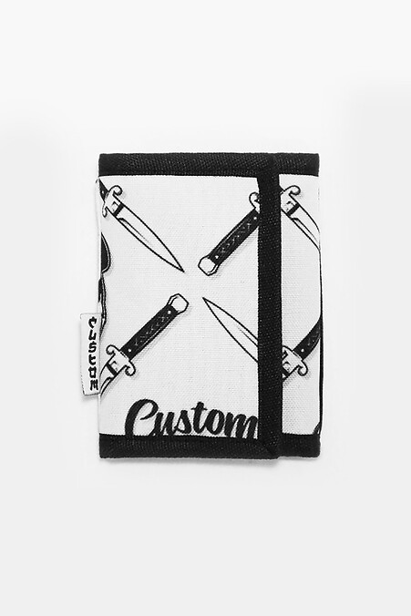 Portfel Custom Wear Easy Ganster biały - #8025722