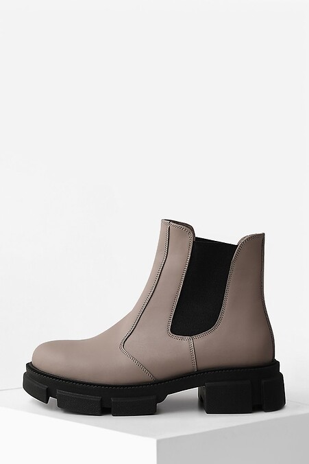 Women's demi boots. Boots. Color: beige. #4205730