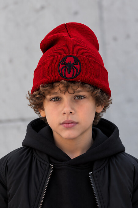 Children's Demi-Season Hat for Girls Without Shovel - #8056768