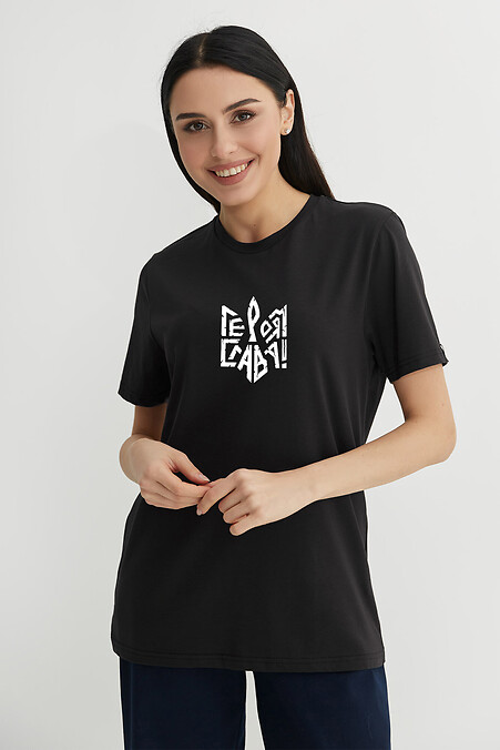 Women's T-shirt Героям_Слава - #9000778