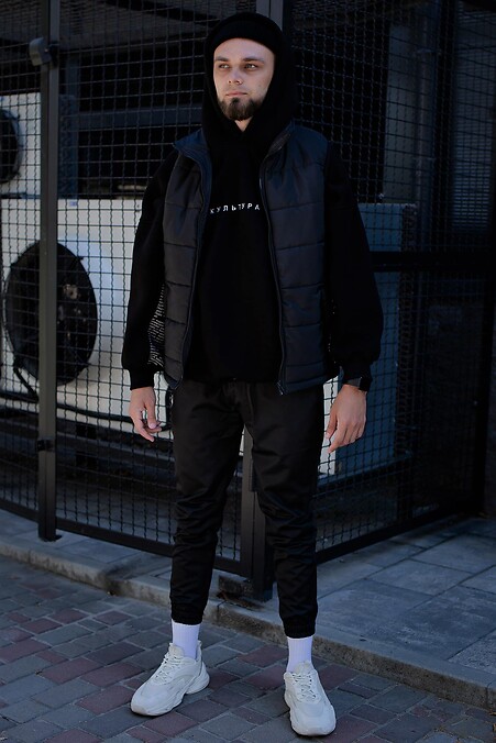 Jacket Sleeveless. Outerwear. Color: black. #8048780