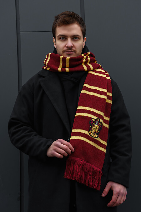 Herrenstrickschal im Harry-Potter-Stil (ohne Gryffindor) - #8056790