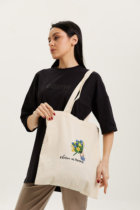 Shopper bag Flower jacket Ukraine Flower jacket Ukraine - #4007793