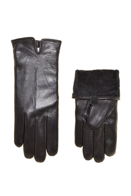 Damenhandschuhe. Handschuhe. Farbe: das schwarze. #4007806