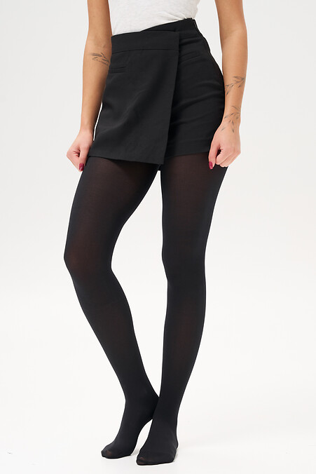 Жіночі Теплі Чорні Колготки З Мікрофібри Velvet Lady Sabina 100 Ден - #8056826