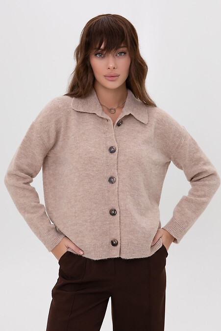 Strickjacke für Damen in beige - #4038827
