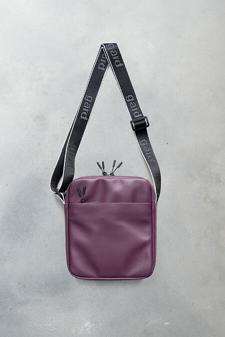 MESSENGER MINI-4 | eco-leather purple 2/23. Crossbody. Color: purple. #8011827