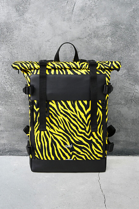 Рюкзак FLY BACKPACK | yellow tiger 1/23. Рюкзаки. Цвет: желтый. #8011844
