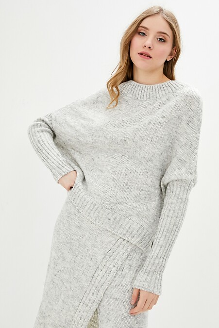 Sweter dla kobiet. Kurtki i swetry. Kolor: biały. #4037903