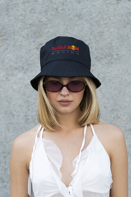 Damen-Panamahut mit schwarzem RedBull-Aufdruck - #8049906