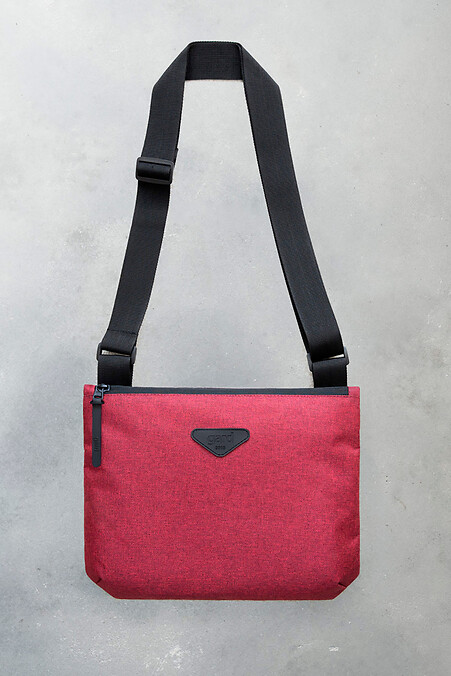 Shoulder bag CROSSBODY STEALTH-2 CASUAL MOD I melange burgundy 2/23. Crossbody. Color: red. #8011908