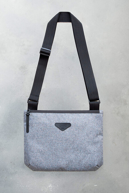 Shoulder bag CROSSBODY STEALTH-2 MOD I gray melange 2/23. Crossbody. Color: gray. #8011910