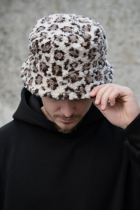 Мужская утепленная панамка Kalush Leopard Man - #8055973