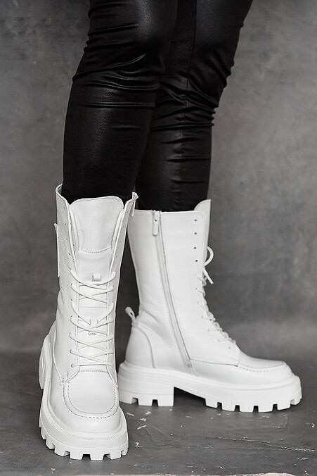 Women's boots. Boots. Color: white. #8018975