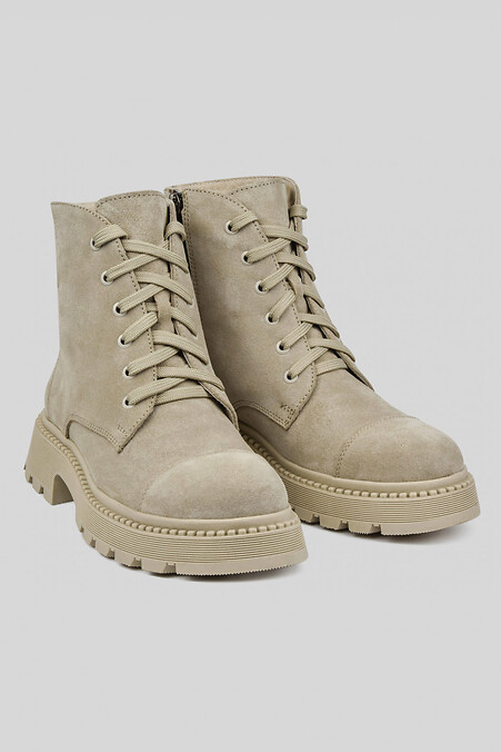 Women's demi suede boots - #4205982