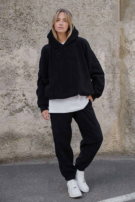 Жіночий Флісовий Спортивний Костюм  Utopia Black - #8055989