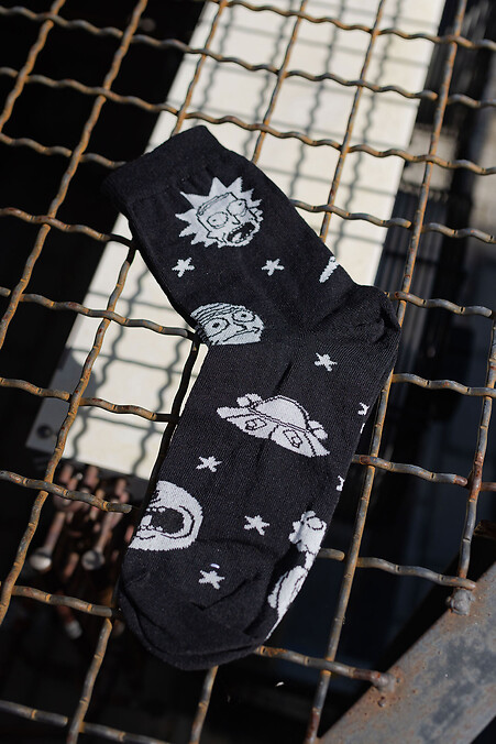 Шкарпетки Morty. Гольфи, шкарпетки. Колір: чорний. #8048996